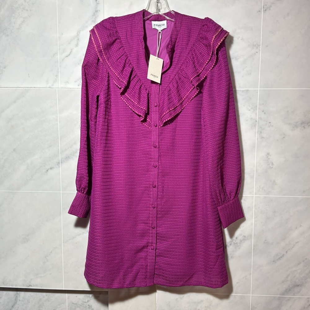 NWT frnch dress size small - Picture 4 of 7
